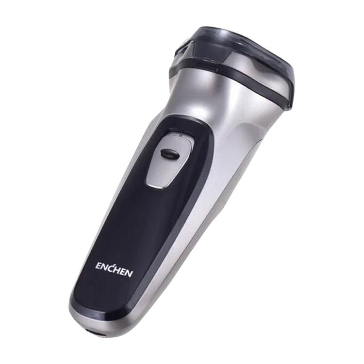 Original Xiaomi ENCHEN Water Proof Triple Rotary Double Ring Blade Shaving Head Electric Rechargeable Shaver For Men(Silver) - British D'sire Main image