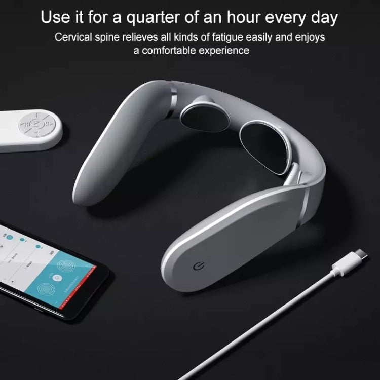 Original Xiaomi G2 Jeeback Neck Massager L - Shaped Far Infrared Heating Massage Device(White) - British D'sire