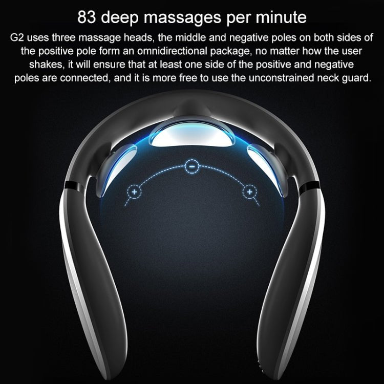 Original Xiaomi G2 Jeeback Neck Massager L - Shaped Far Infrared Heating Massage Device(White) - British D'sire