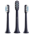 Original Xiaomi Mijia 3pcs Brush Head Standard Type for Sonic Electric Toothbrush T301 / T302(Black) - British D'sire