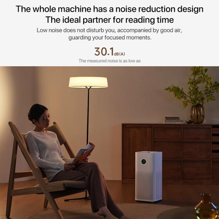 Original Xiaomi Mijia Air Purifier 5 Home Antibacterial Aldehyde Removal Purifier, US Plug(White) - British D'sire