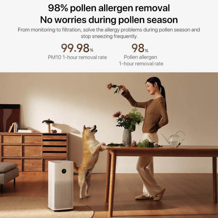Original Xiaomi Mijia Air Purifier 5 Home Antibacterial Aldehyde Removal Purifier, US Plug(White) - British D'sire