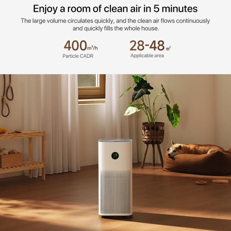 Original Xiaomi Mijia Air Purifier 5 Home Antibacterial Aldehyde Removal Purifier, US Plug(White) - British D'sire