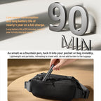 Original Xiaomi Mijia Electric Nose Hair Trimmer Portable Nose Ears Hair Eyebrow Clipper(Black) - British D'sire