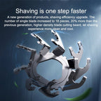 Original Xiaomi Mijia Electric Shaver S101 with 3 Cutter Head IPX7 Waterproof(Blue) - British D'sire