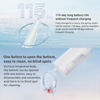 Original Xiaomi Mijia F300 Electric Pulse Oral Irrigator Tooth Cleaner, Capacity : 240mL (White) - British D'sire
