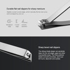 Original Xiaomi Mijia Five - piece Nail Clippers - British D'sire