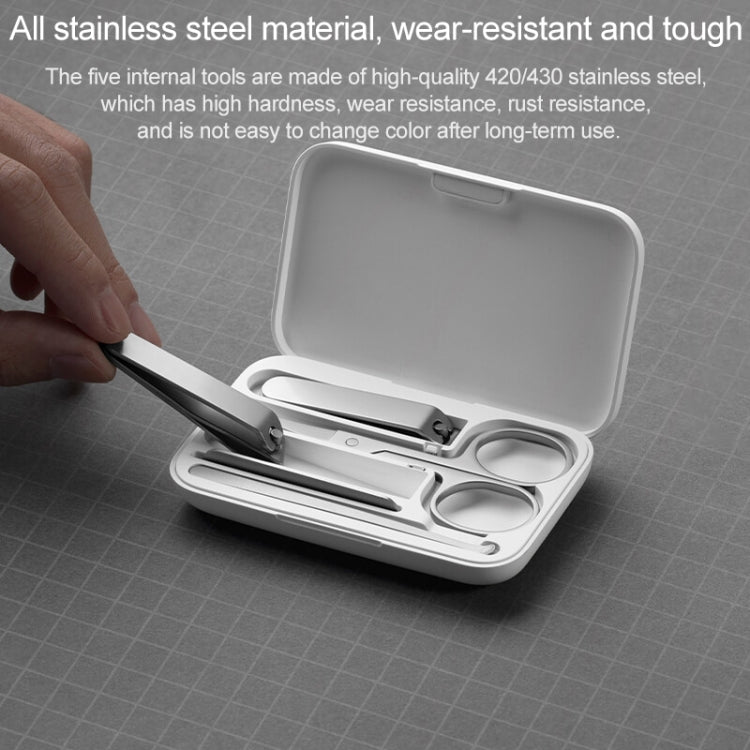 Original Xiaomi Mijia Five - piece Nail Clippers - British D'sire