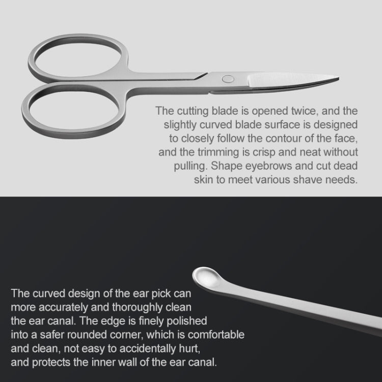 Original Xiaomi Mijia Five - piece Nail Clippers - British D'sire