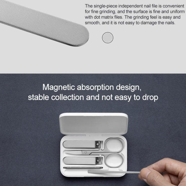 Original Xiaomi Mijia Five - piece Nail Clippers - British D'sire
