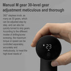 Original Xiaomi Mijia Household Brushless Smart Screen Display Electric Drill, US Plug - British D'sire