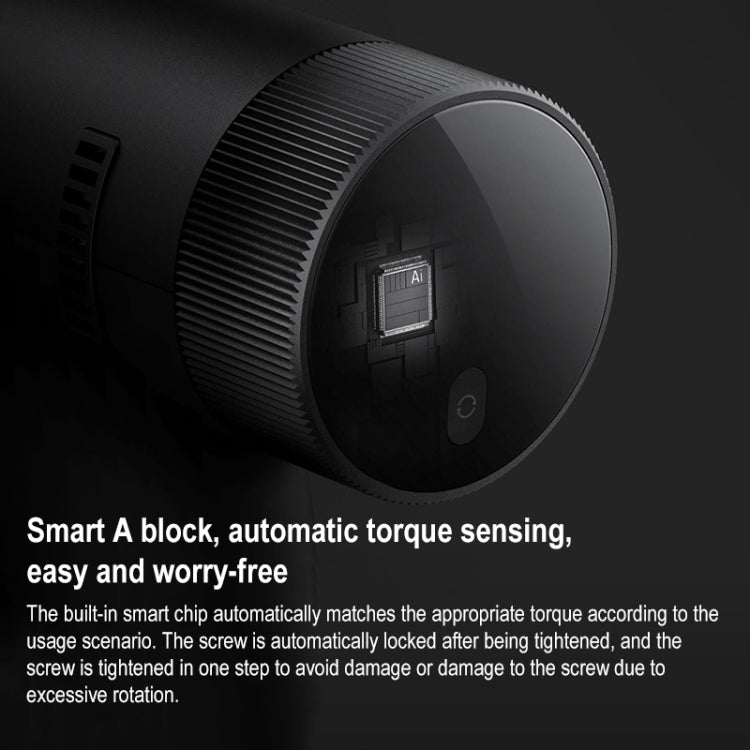 Original Xiaomi Mijia Household Brushless Smart Screen Display Electric Drill, US Plug - British D'sire