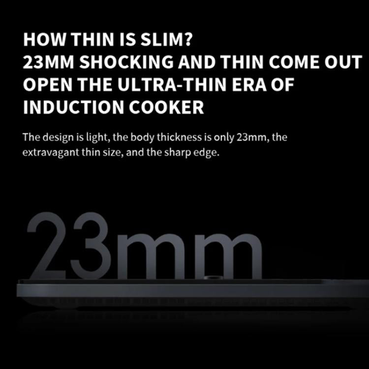 Original Xiaomi Mijia Smart Ultra - thin Induction Cooker 2100W Home Induction Cooker(US Plug) - British D'sire