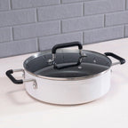 Original Xiaomi Mijia ZWZ 4L Food Grade Non - stick Stockpot, Compatible with Mijia Induction Cooker (HC9071)(White) - British D'sire
