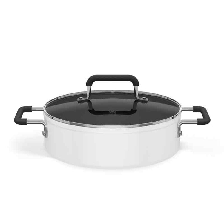 Original Xiaomi Mijia ZWZ 4L Food Grade Non - stick Stockpot, Compatible with Mijia Induction Cooker (HC9071)(White) - British D'sire Main image