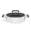 Original Xiaomi Mijia ZWZ 4L Food Grade Non - stick Stockpot, Compatible with Mijia Induction Cooker (HC9071)(White) - British D'sire