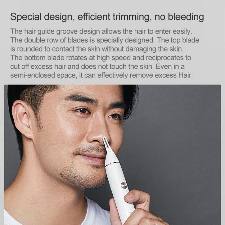 Original Xiaomi SOOCAS N1 Portable Waterproof Electric Nasal Hair Rrimmer - British D'sire
