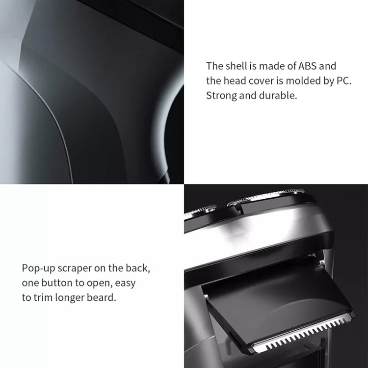 Original Xiaomi Youpin BlackStone Men Portable Face Care Barber Electric Shaving Razor - British D'sire