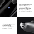 Original Xiaomi Youpin BlackStone Men Portable Face Care Barber Electric Shaving Razor - British D'sire