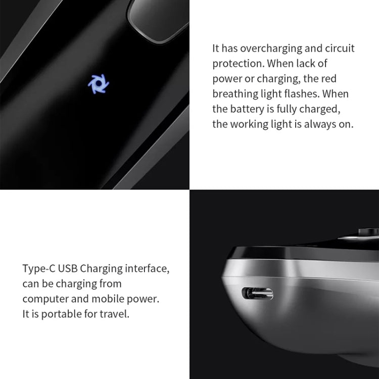 Original Xiaomi Youpin BlackStone Men Portable Face Care Barber Electric Shaving Razor - British D'sire