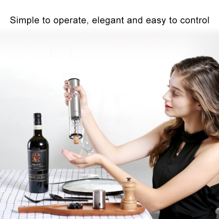 Original Xiaomi Youpin CIRCLE JOY Stainless Steel Dry Battery Electric Bottle Opener - British D'sire