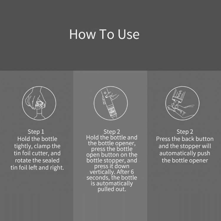 Original Xiaomi Youpin CIRCLE JOY Stainless Steel Dry Battery Electric Bottle Opener - British D'sire