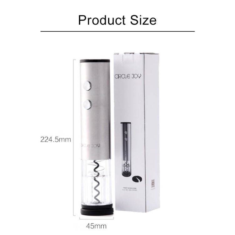 Original Xiaomi Youpin CIRCLE JOY Stainless Steel Dry Battery Electric Bottle Opener - British D'sire