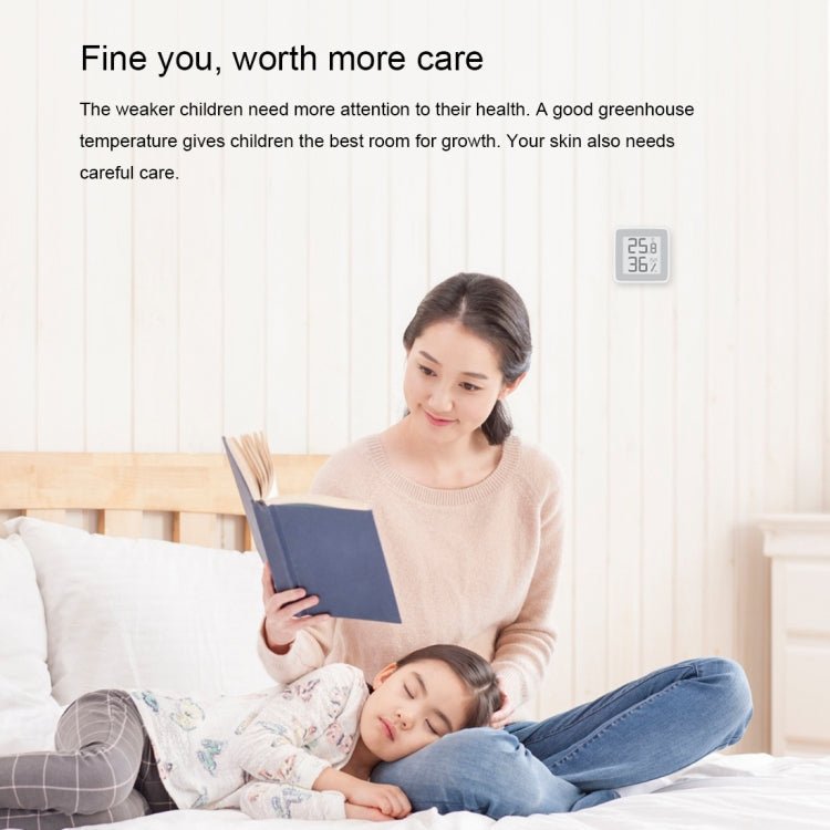 Original Xiaomi Youpin Digital Hygrometer Indoor Thermometer Humidity Monitor - British D'sire
