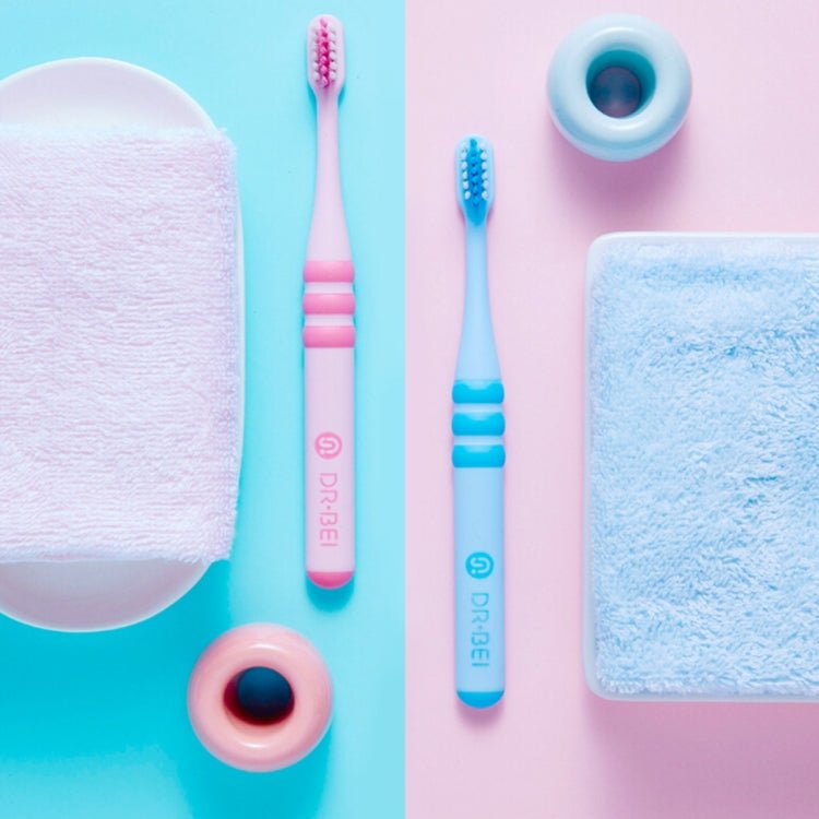 Original Xiaomi Youpin Dr.Bei Children Soft Toothbrush(Pink) - British D'sire