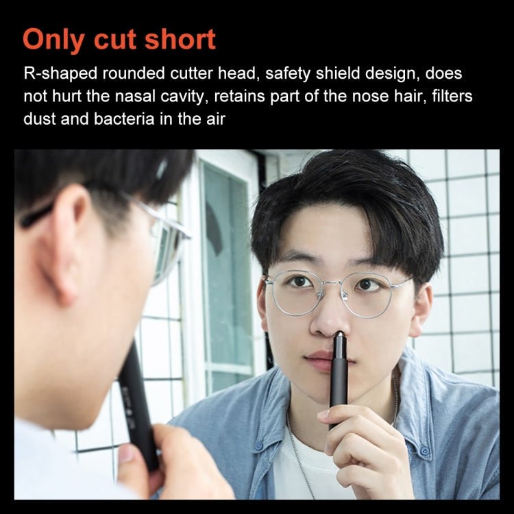 Original Xiaomi Youpin HN3 Huanxing Mini Nose Hair Trimmer(White) - British D'sire