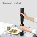 Original Xiaomi Youpin Huohou Automatic Wine Bottle Kit Electric Corkscrew With Foil Cutter - British D'sire