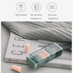 Original Xiaomi Youpin jordan &judy Portable Soundproof Noise Reduction Earplugs(Pink) - British D'sire