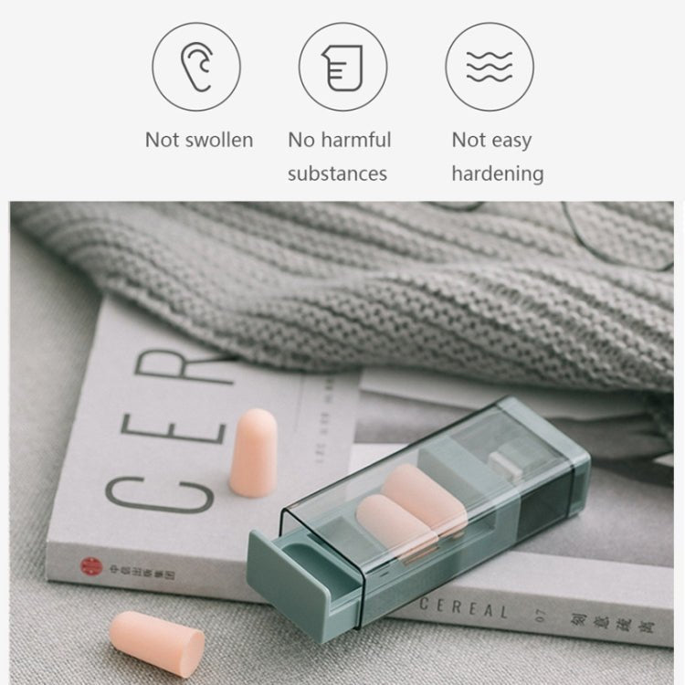 Original Xiaomi Youpin jordan &judy Portable Soundproof Noise Reduction Earplugs(Pink) - British D'sire