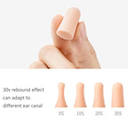 Original Xiaomi Youpin jordan &judy Portable Soundproof Noise Reduction Earplugs(Pink) - British D'sire