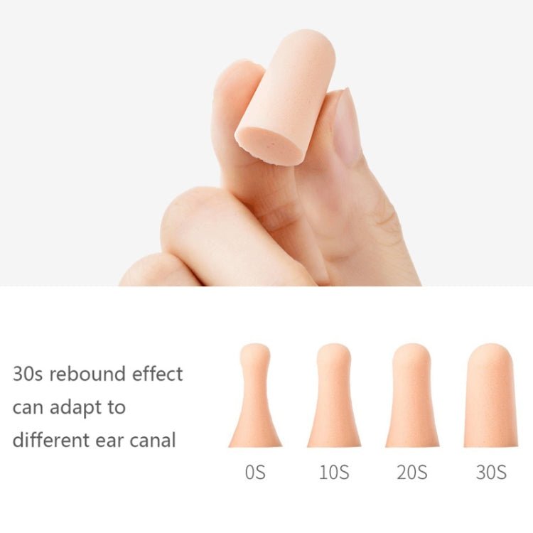Original Xiaomi Youpin jordan &judy Portable Soundproof Noise Reduction Earplugs(Pink) - British D'sire