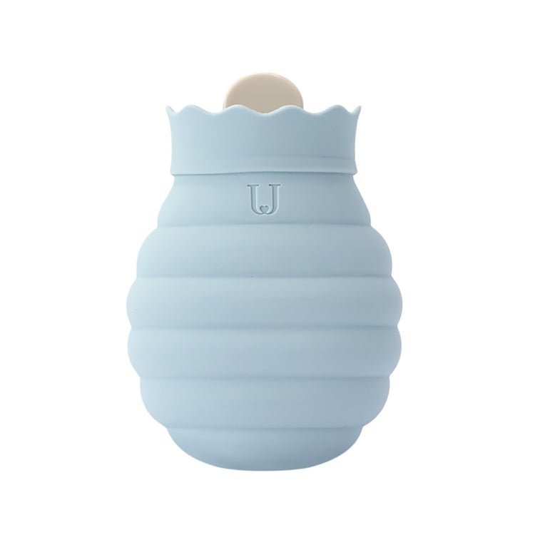 Original Xiaomi Youpin Jotun Judy Warm Water Bag Silicone Hot Water Bag Small Size：15x10x5.8cm(Gray Blue) - British D'sire