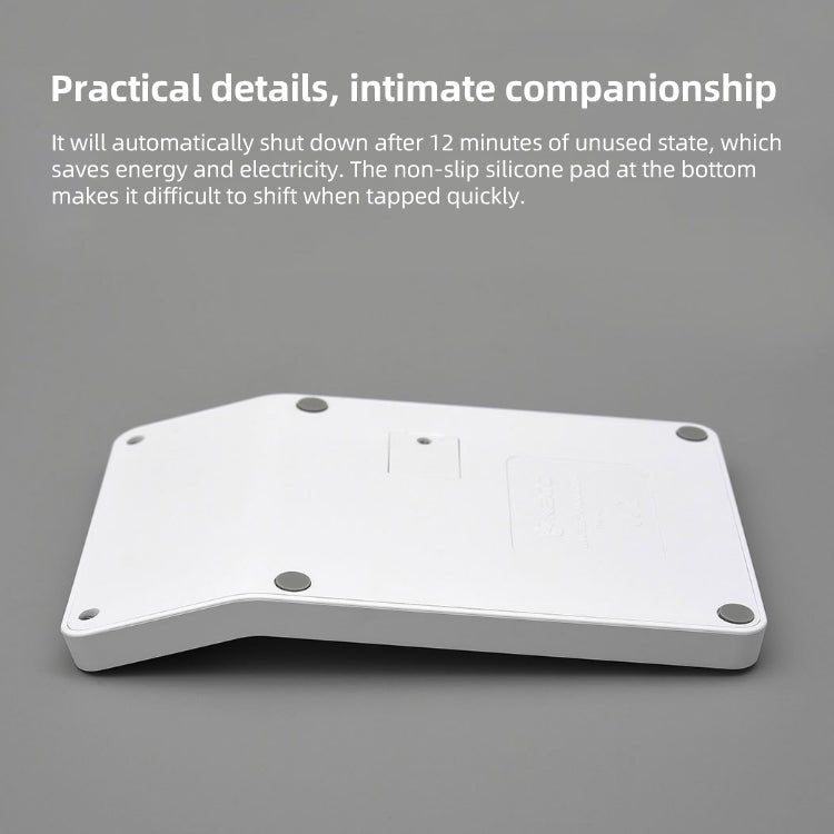 Original Xiaomi Youpin LEMO Rice Calculator 12 - bit LED Display ABS Material 6 Degree Angle(White) - British D'sire
