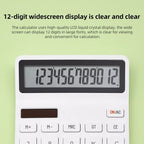 Original Xiaomi Youpin LEMO Rice Calculator 12 - bit LED Display ABS Material 6 Degree Angle(White) - British D'sire