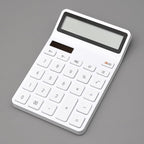 Original Xiaomi Youpin LEMO Rice Calculator 12 - bit LED Display ABS Material 6 Degree Angle(White) - British D'sire