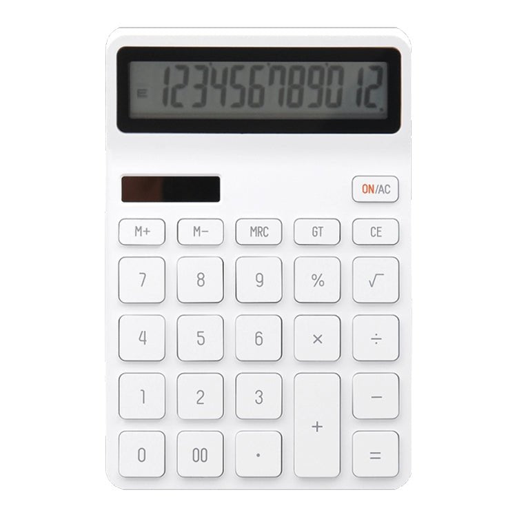 Original Xiaomi Youpin LEMO Rice Calculator 12 - bit LED Display ABS Material 6 Degree Angle(White) - British D'sire Main image