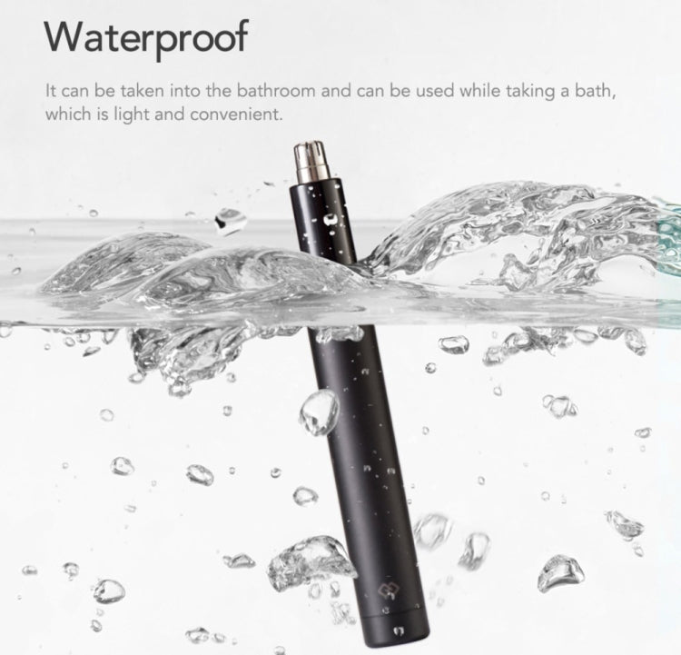 Original Xiaomi Youpin NH1 2W 1.5V Portable Waterproof Safe Electric Nose Hair Trimmer Shave Blade - British D'sire