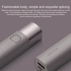 Original Xiaomi Youpin SOLOVE LED Flashlight 3000mAh USB Multi - function Portable Lighting(Black) - British D'sire