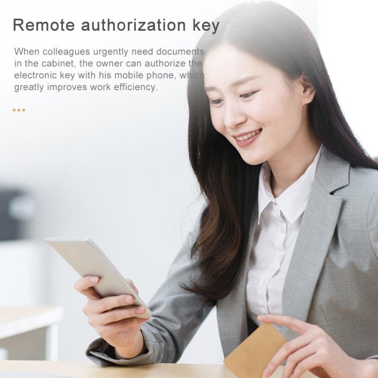 Original Xiaomi Youpin YEELOCK Smart Drawer Cabinet Lock Switch, US Plug(White) - British D'sire