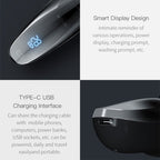 Original Xiaomi Youpin Yingqu Blackstone3 Men Portable Face Care Three Cutter Heads Electric Shaving Razor - British D'sire