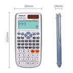 OSALO OS - 991ES PLUS 10+2 Digits Multi - functional Student Function Scientific Calculator Solar Energy Dual Power Calculator - British D'sire