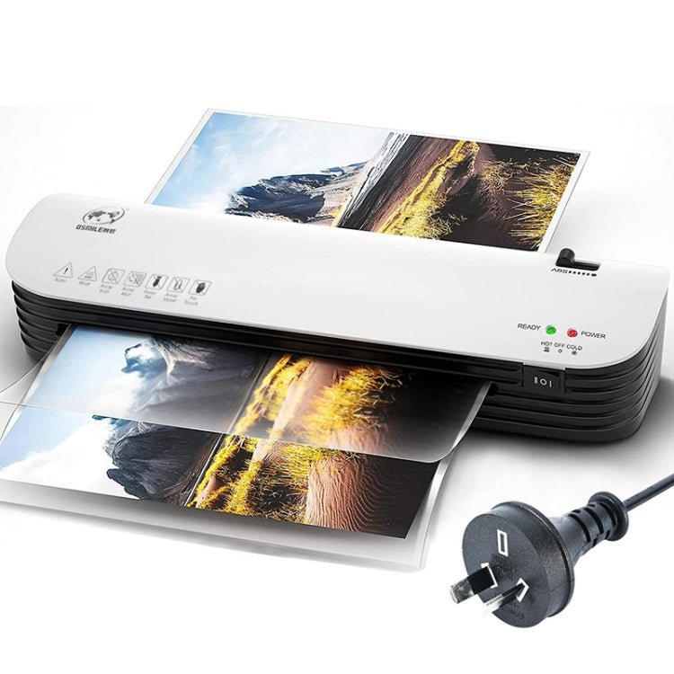 Osmile SL299 A4 Laminator Cold Hot Lamination Photo File Laminating Machine(AU Plug) - British D'sire