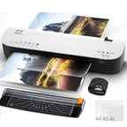 Osmile SL299 A4 Laminator Machine Set With 15 Laminating Pouches Paper Cutter Corner Rounder(US Plug) - British D'sire