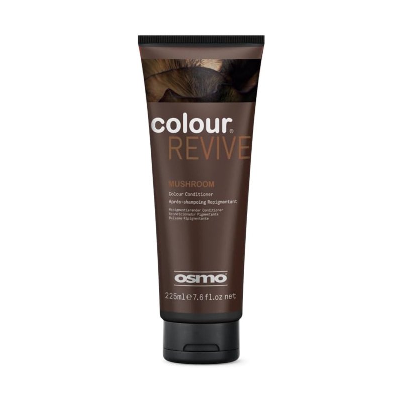 OSMO Color Revive Mushroom | Cool Ashy Brown Conditioning Toning Mask | Vegan. 225ml - Hair Coloring Accessories - British D'sire