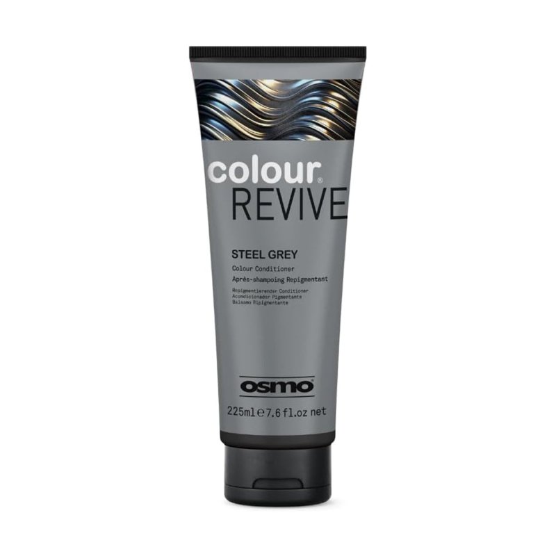 OSMO Color Revive Steel Grey | True Grey Shade | Conditioning Toning Mask | Vegan. 225ml. - Hair Care - British D'sire
