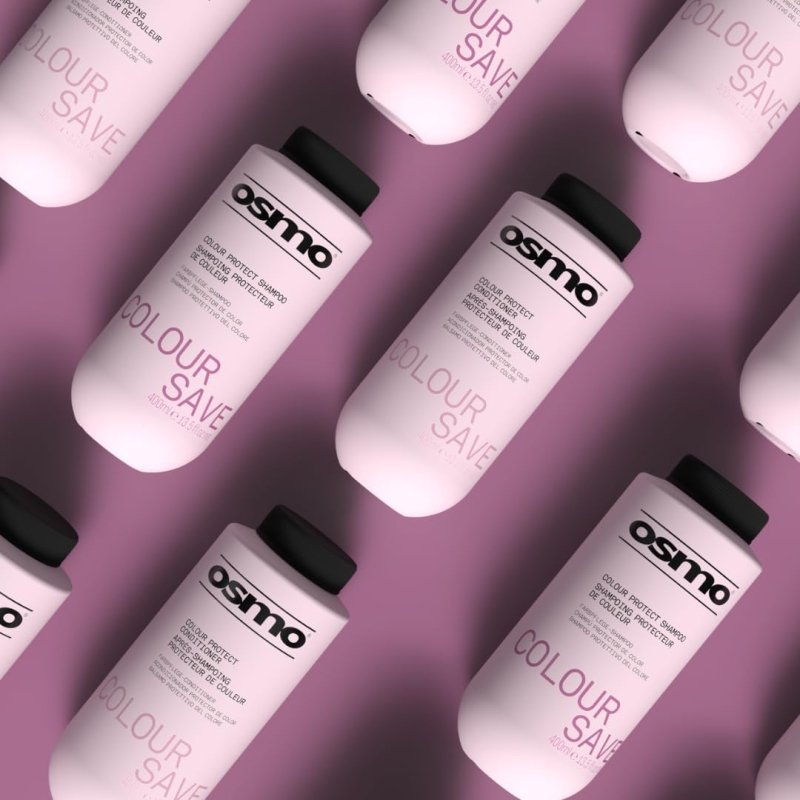 OSMO Colour Save Conditioner | Vitamin E & UV Filters | Anti - Fade for Coloured Hair. 400ml - Conditioners - British D'sire